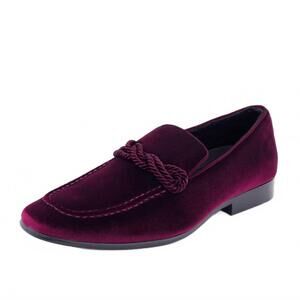 NEW AMALI men's essex loafer in burgundy